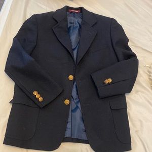 Boys navy  dress coat